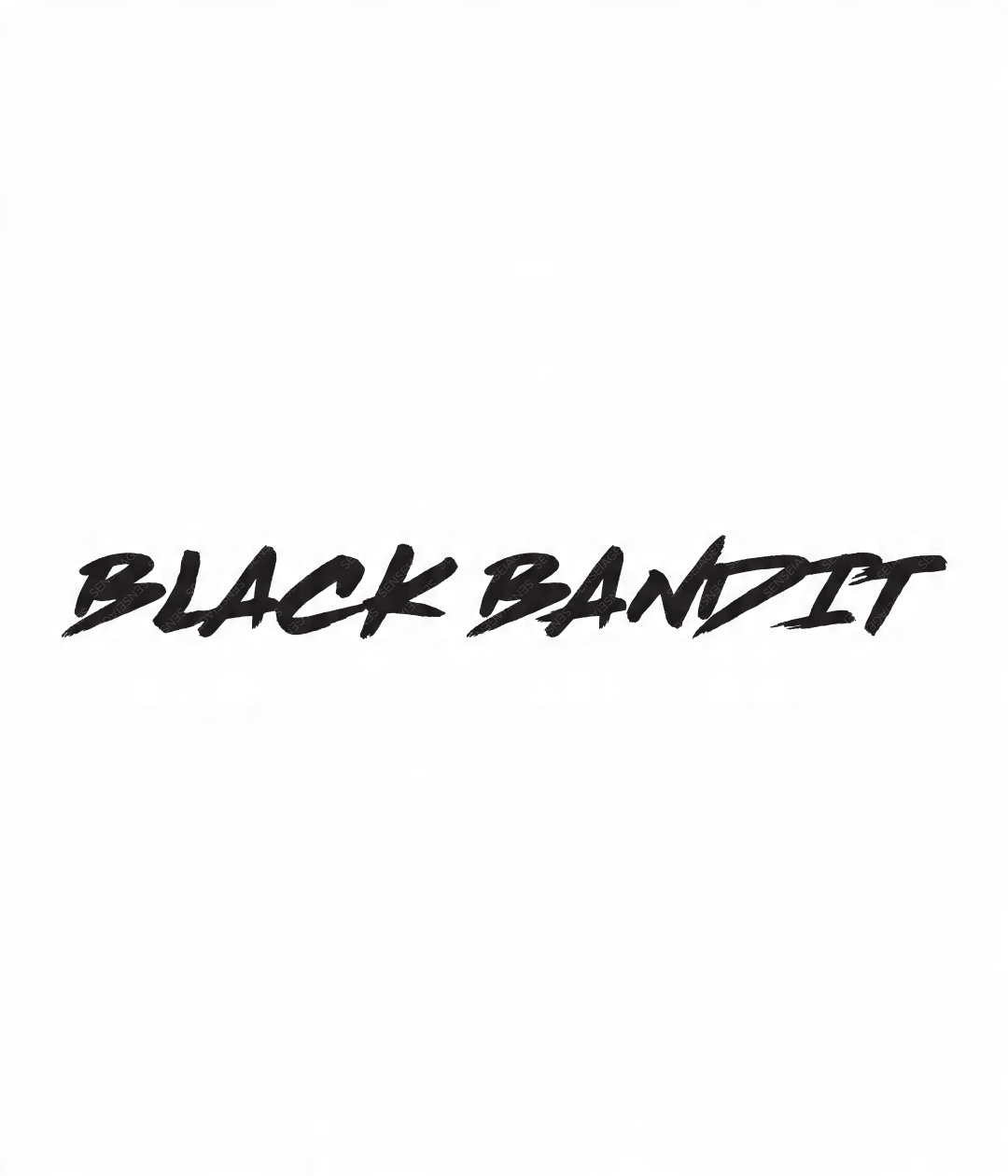 

Naklejka Black Bandit w03, na szybę auto 48cm