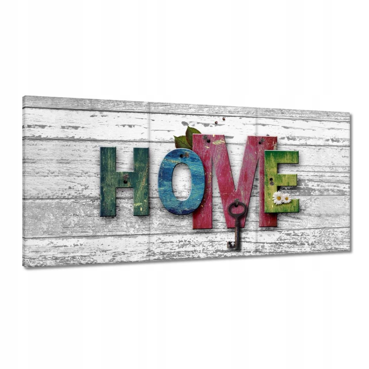 Obrazy 180x90 Domček Nápis