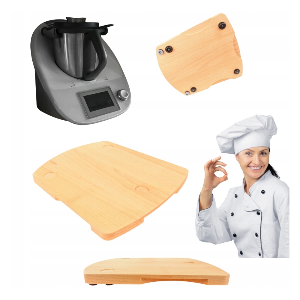 Dřevěná Podložka Pod Thermomix Termomix TM5 TM6 Buková Deska