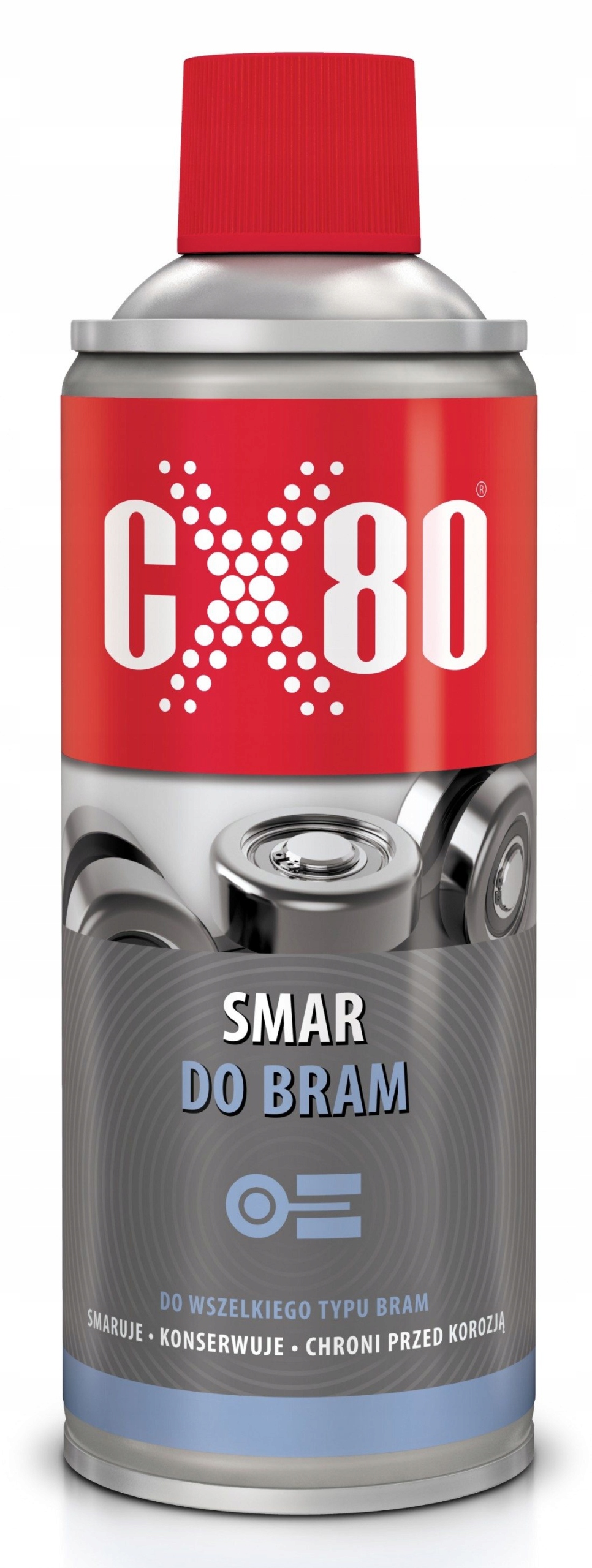CX-80 Smar Do Bram Konserwuje Chroni Przed Korozją Aerozol 301 500 ML