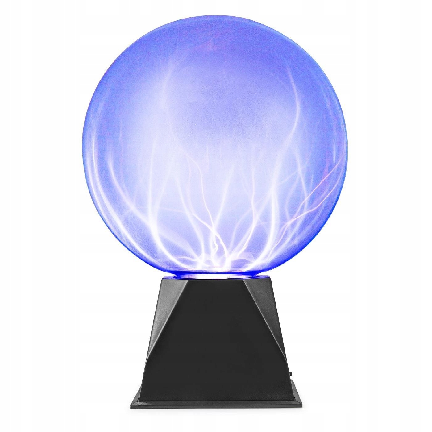 Magiczna niebieska kula plazmowa lampka nocna Fuzzix obwód 62cm