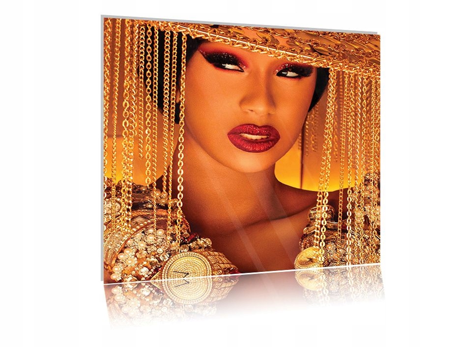 

Obraz szklany na szkle Cardi B 06 50x50