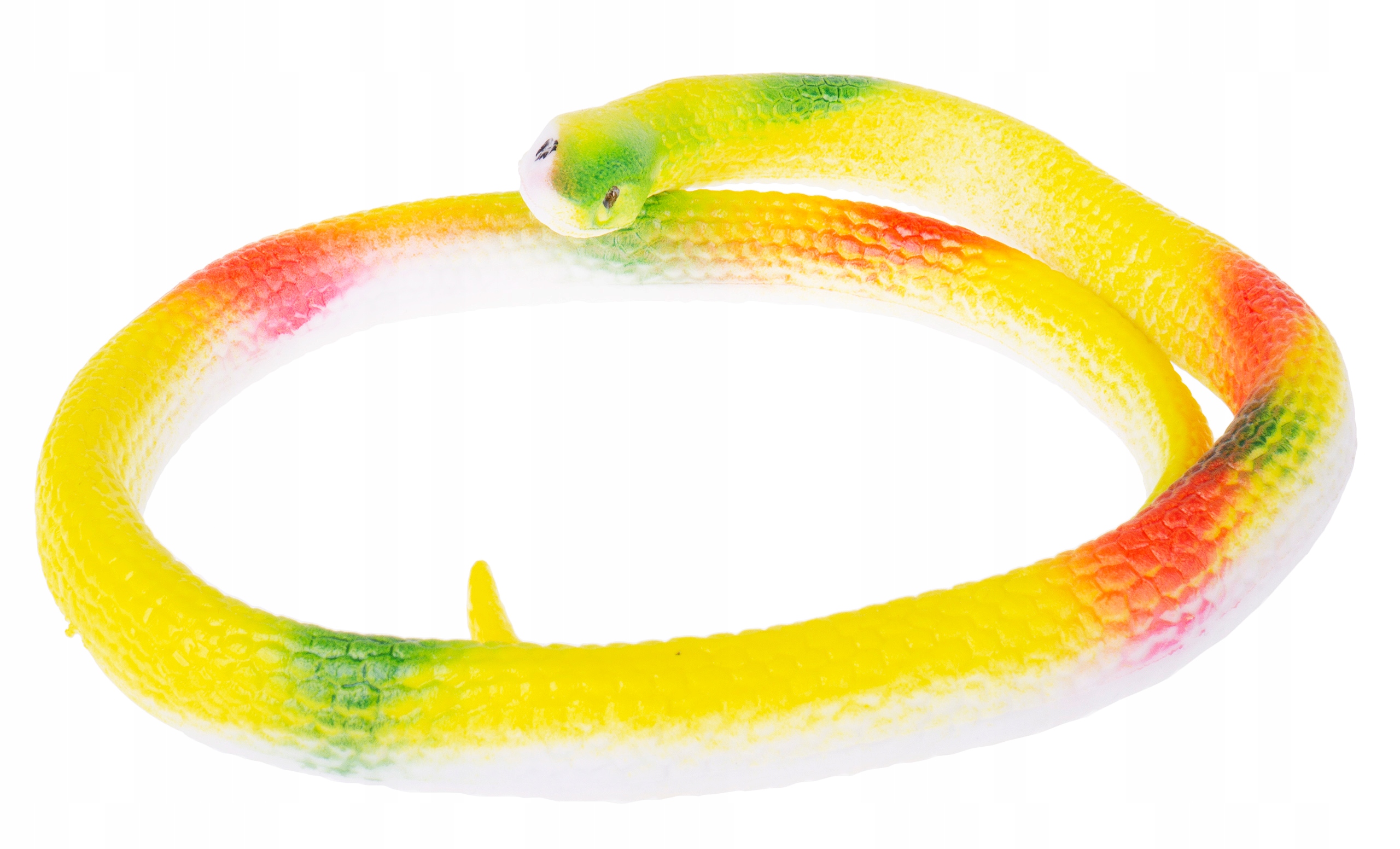 

Wąż Gumowy Zabawka Gumowa Żółty 65 CM
