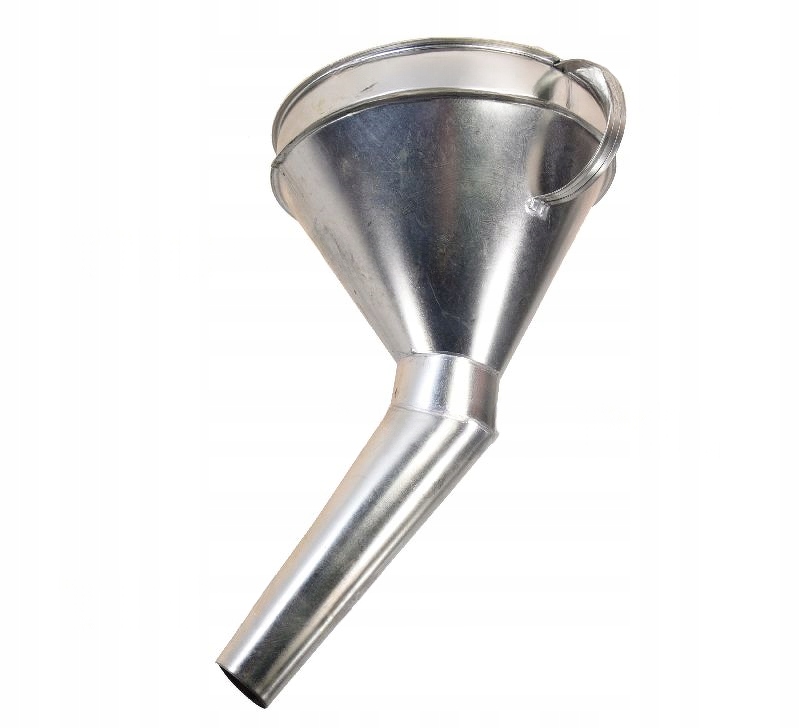 Lejek do paliwa metalowy wygięty z uchwytemśrednica wlewu 170 mm;