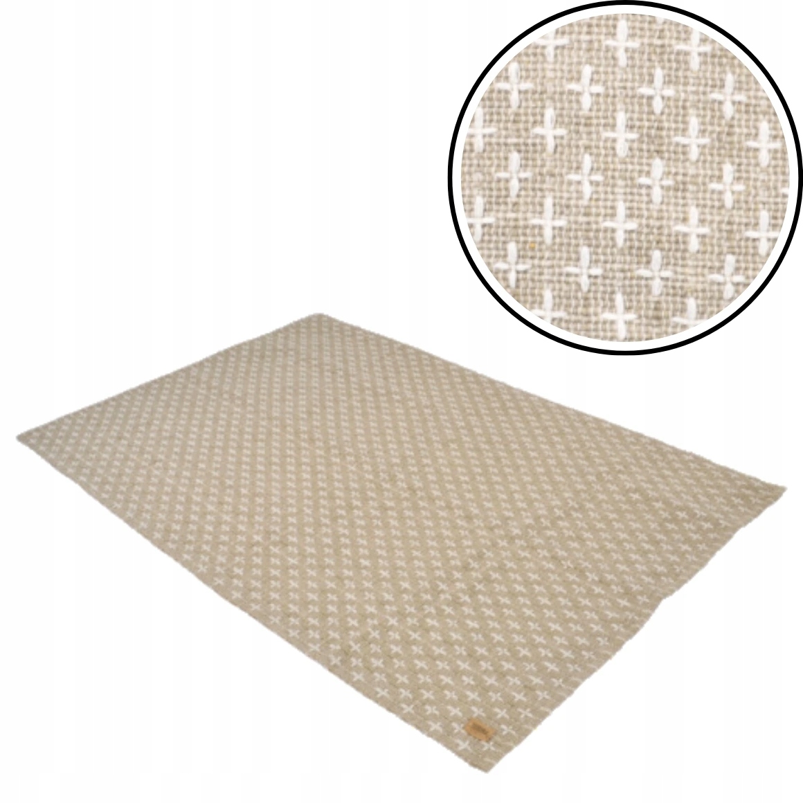 Koberec Esquina 140x200 cm, hnědý