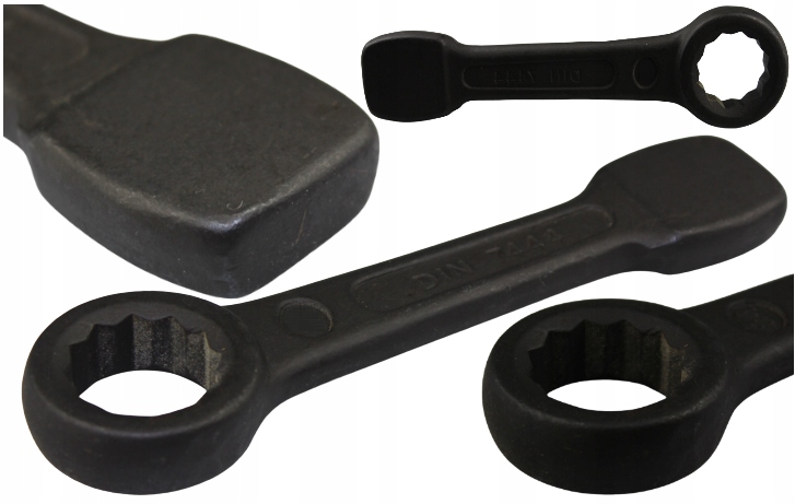 Kľúč Na Bitie Očkový 95 mm Kovaný Temperovaný Crv