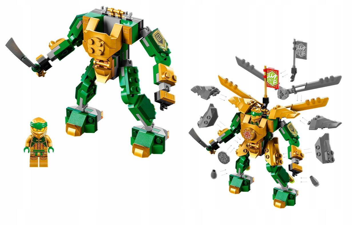LEGO 71781 NINJAGO STARCIE LLOYDA Z MECHEM EVO Marka LEGO