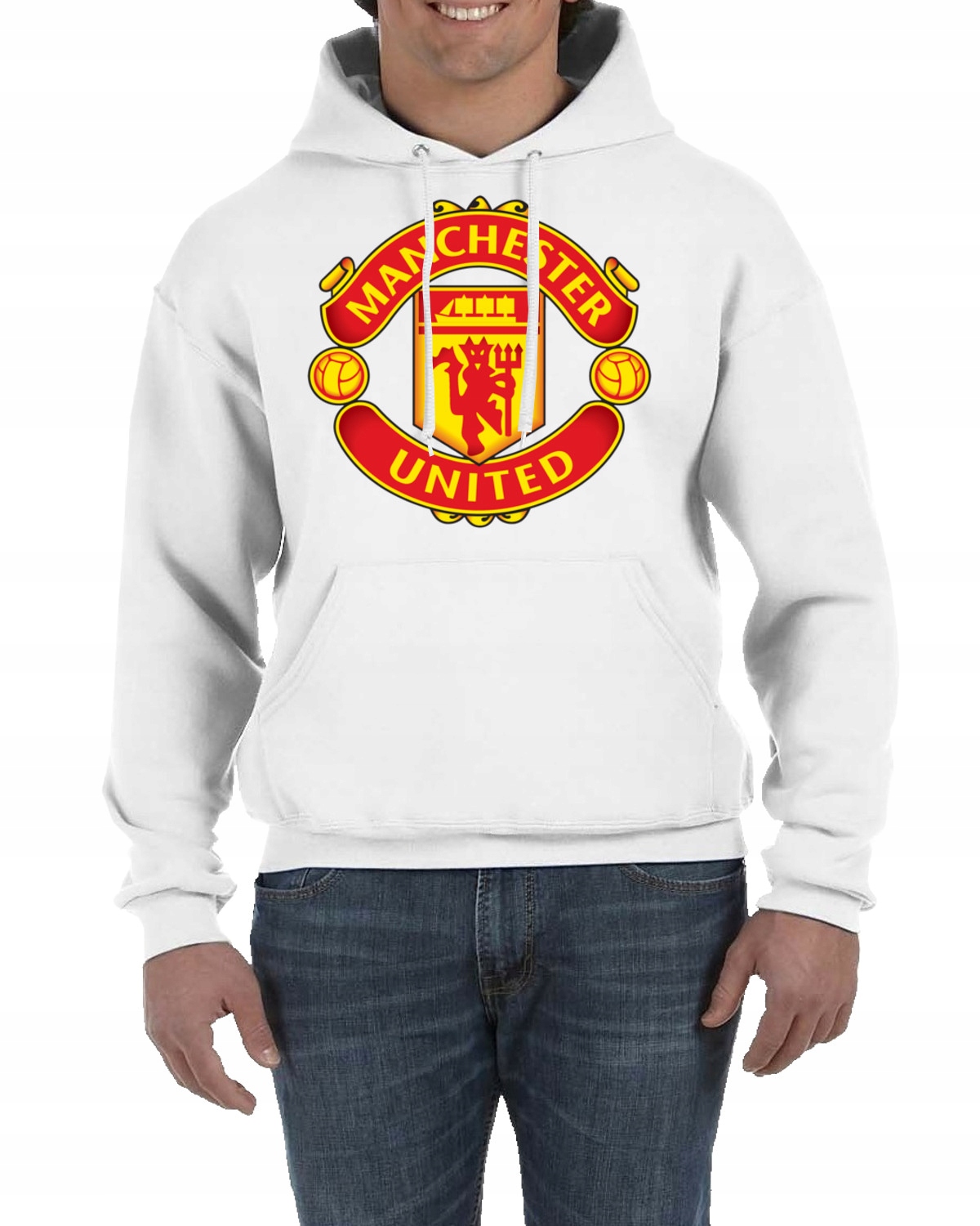 

Bluza Z Kapturem Manchester United Prezent M 0164