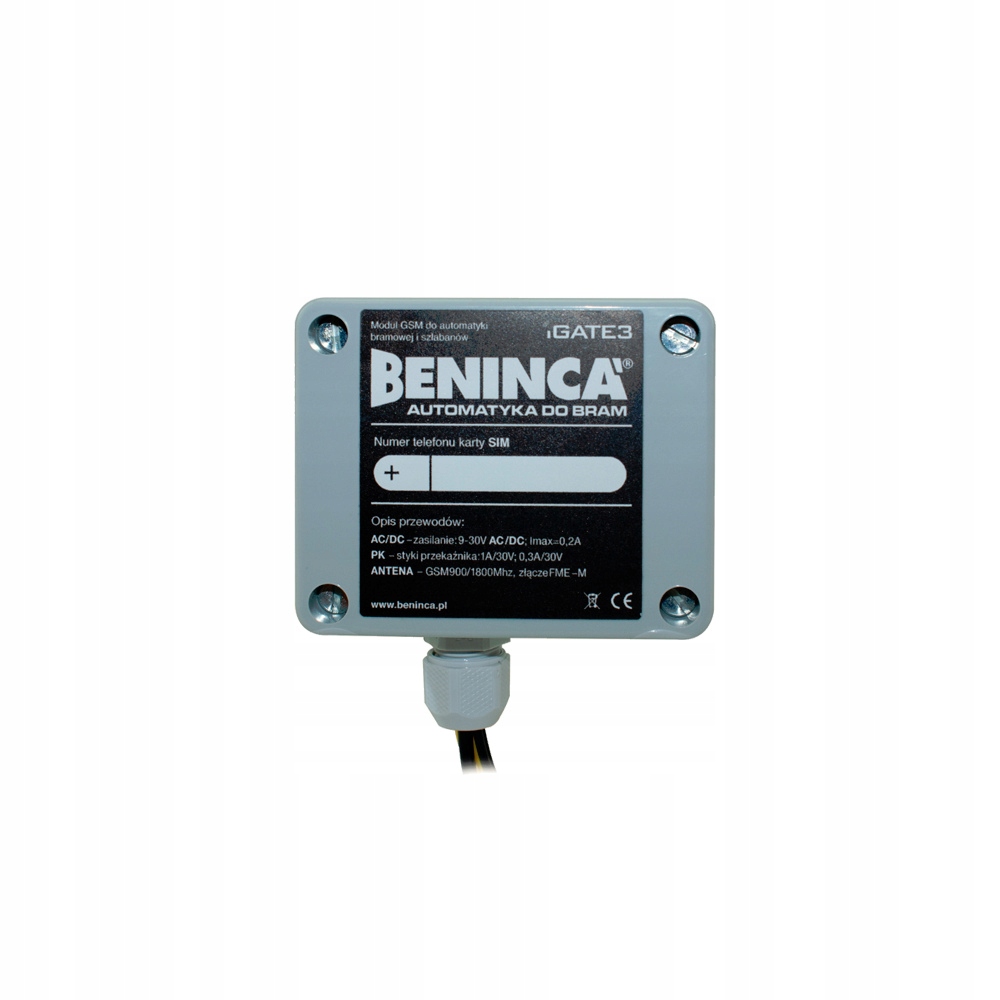 Beninca Moduł Gsm do bram, automatów u2000