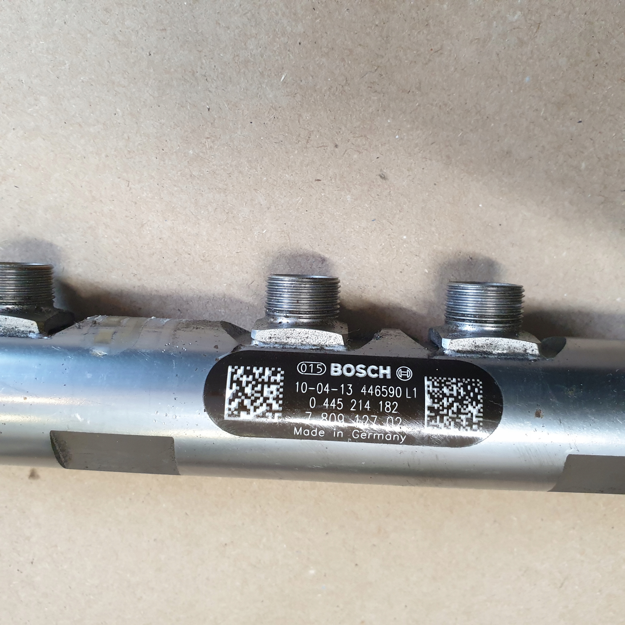 Rampe injection Capteur Carburant BMW 1 E87 E88 E81 3 E90 E91 2.0D N47 OE