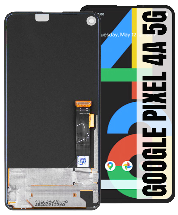 Google Pixel 4A 5G Oled LCD displej Obrazovka