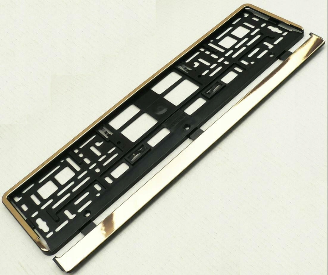 

Ramka Ramki Złota pod Tablice Rejestracyjna