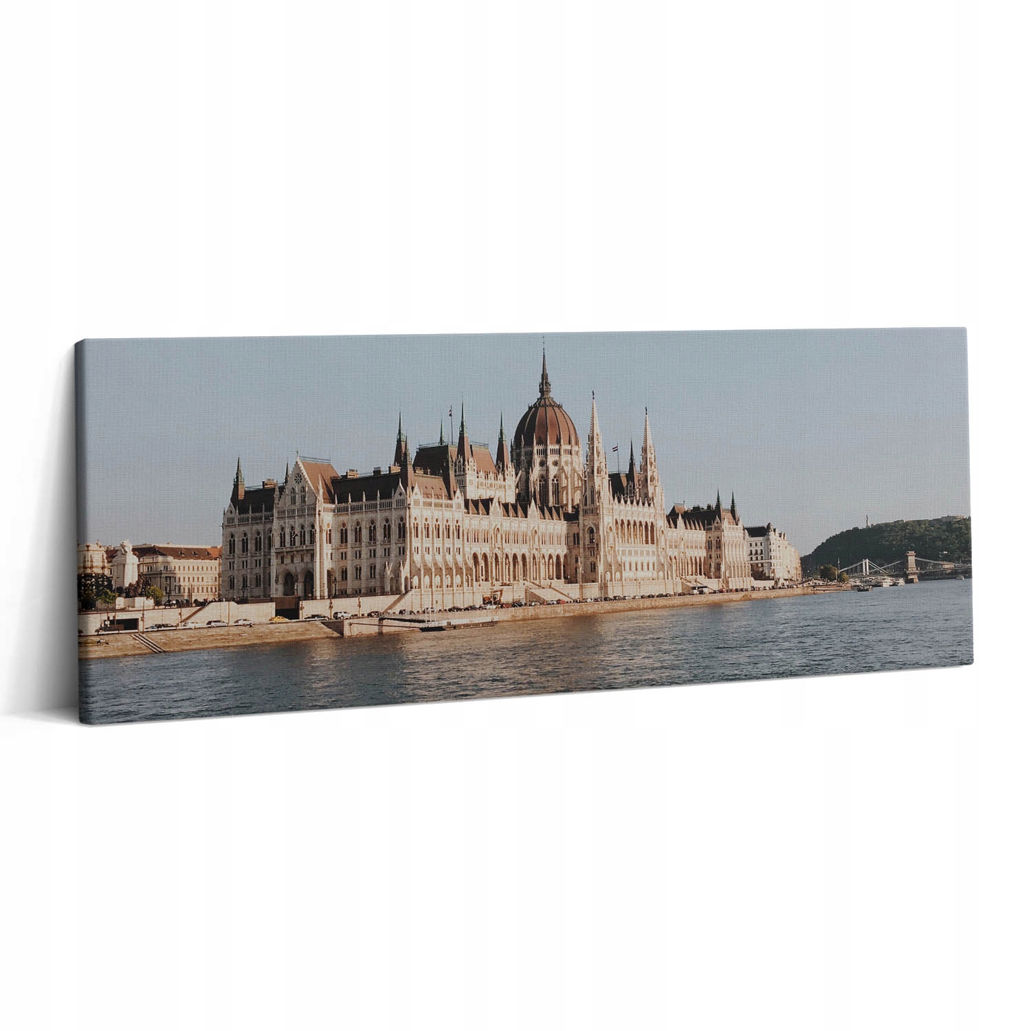 Obrázek Obraz Na Plátně Budova parlamentu v Budapešti 125x50 cm