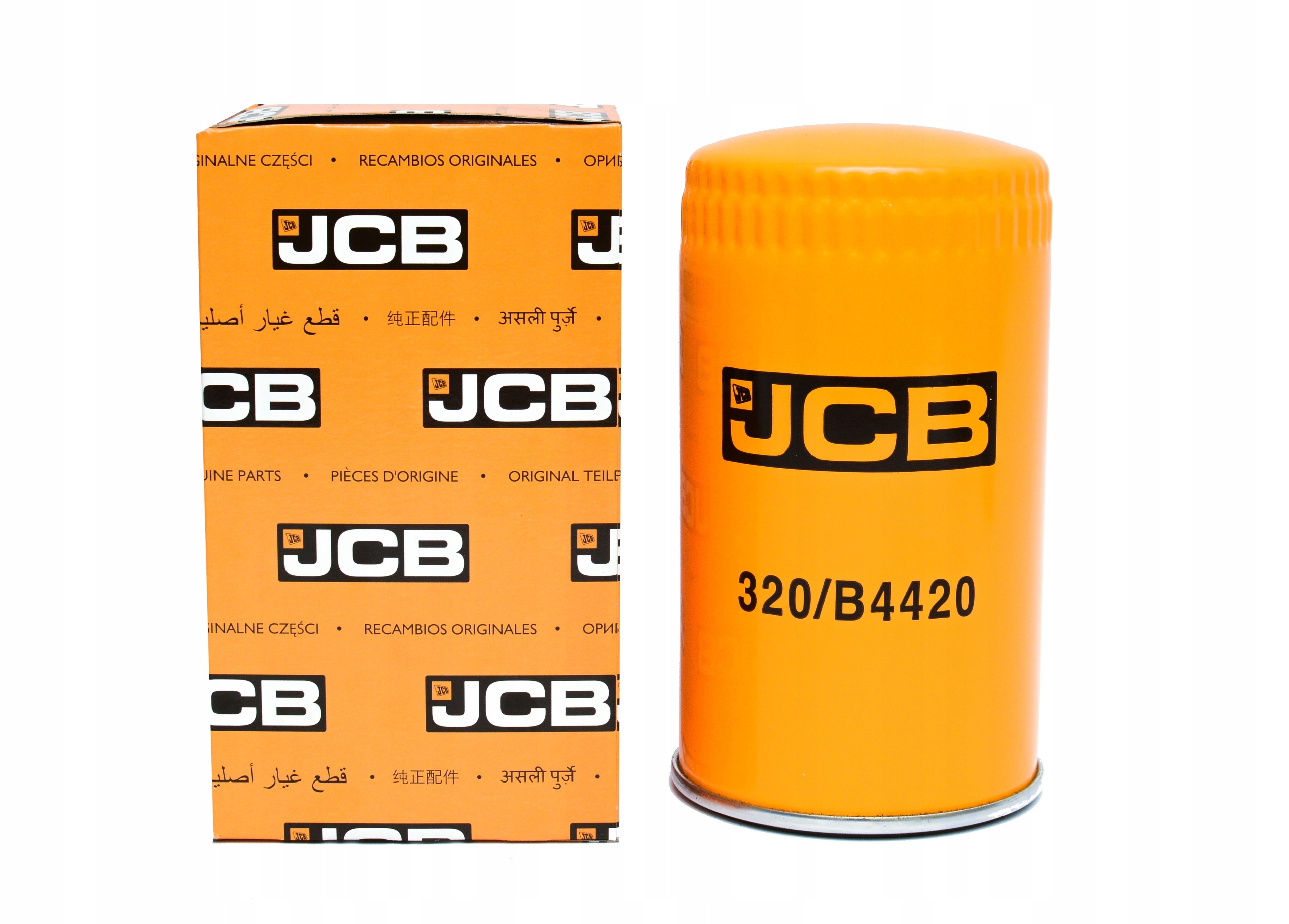 FILTR OLEJU JCB KOPARKO-ŁADOWARKA 3CX 4CX ORYGINAŁ 320/B4420