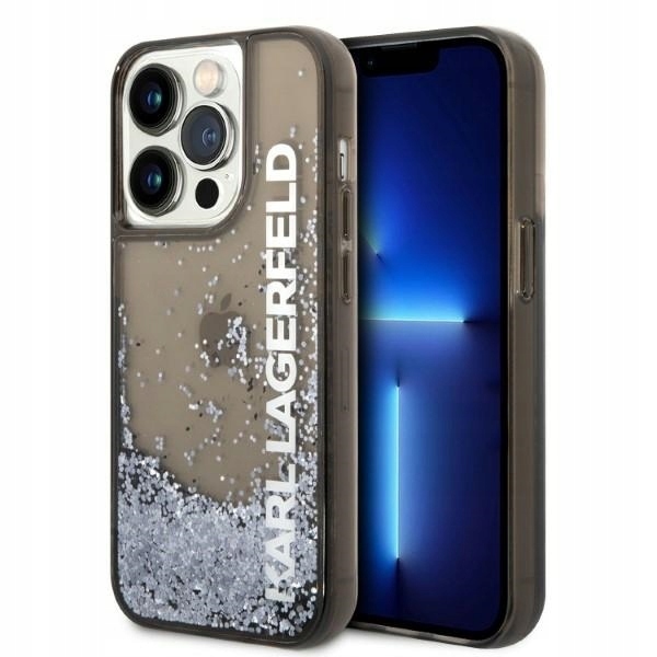Karl Lagerfeld KLHCP14LLCKVK iPhone 14 Pro 6,1" černý/černý hardcase Liqui
