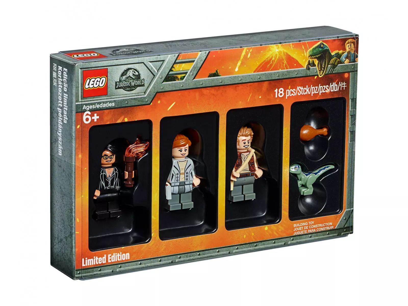 Lego Jurassic World 5005255 Bricktober Minifigurki