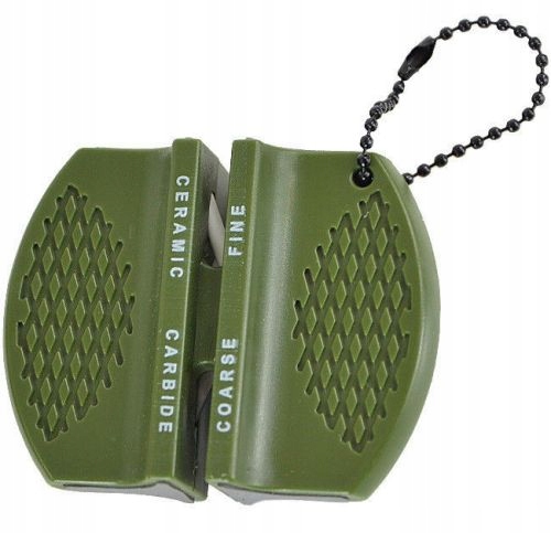 Ostrzałka do noży kieszonkowa MIL-TEC Olive