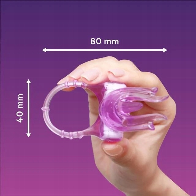 Durex Devil Ring Wibrująca Stymulująca nakładka Na Penisa z Wypustkami Marka Durex