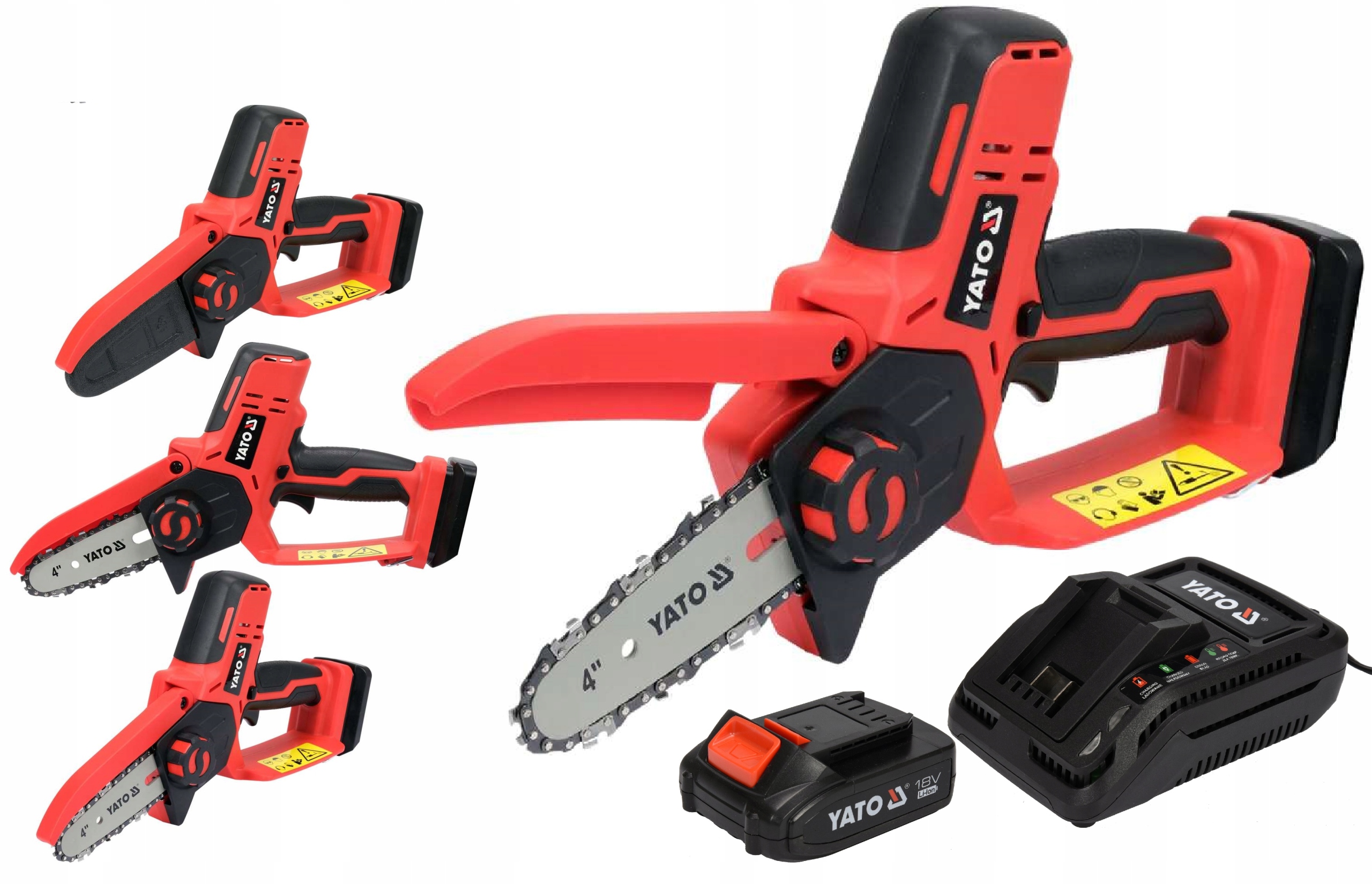 

Piła Mini Pilarka Łańcuchowa 18V Aku 2Ah YT-828135