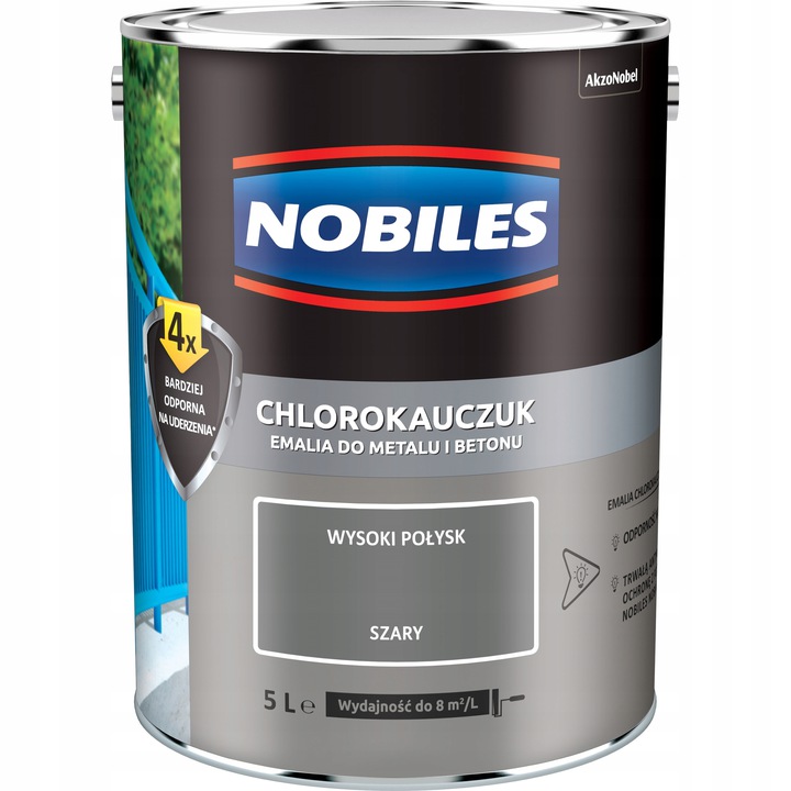 

Farba Chlorokauczuk Nobiles Szary 5L