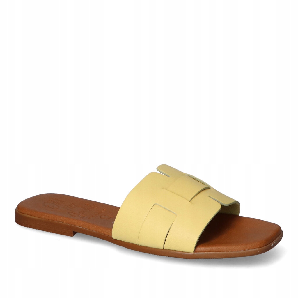 Nazouváky Oh my Sandals 5315/7112 Žluté Limetka 37