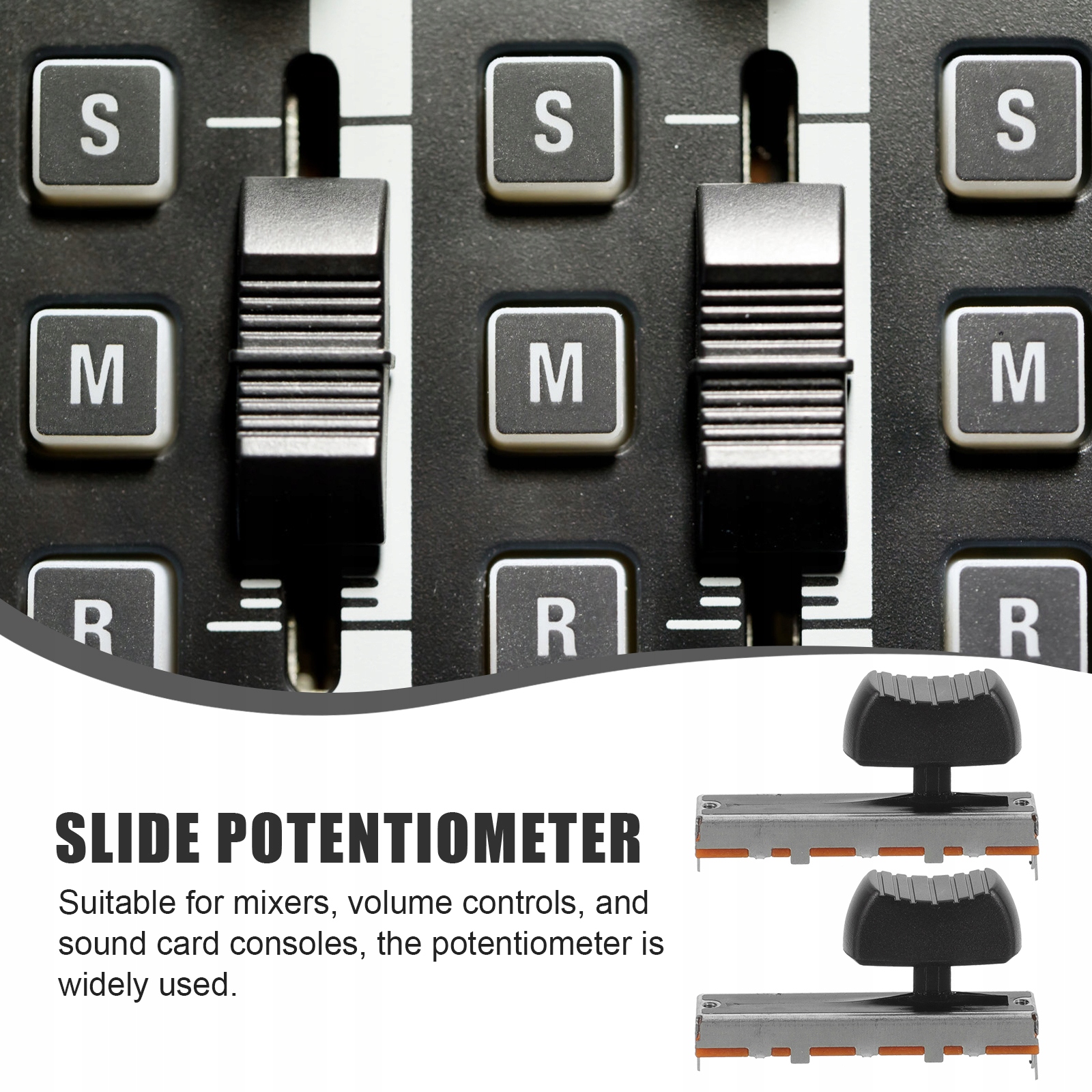 Potencjometr Elektroniczny 4 szt Marka inna