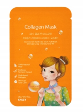 FASCY KOLAGENOWA MASKA DO TWARZY W PŁACIE 26 g SCARF TINA COLLAGEN MASK EAN (GTIN) 8809392418156