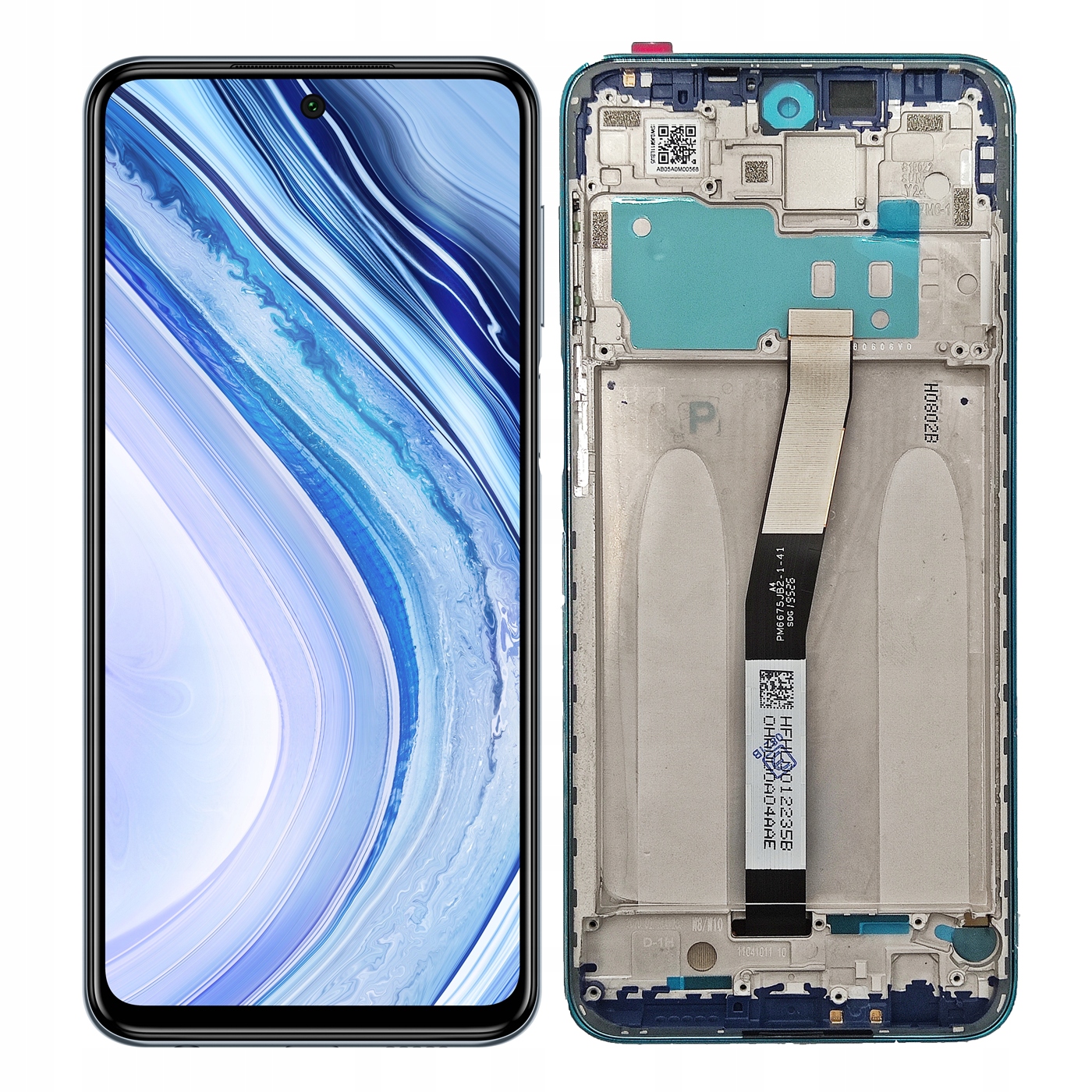 

LCD Wyświetlacz do Xiaomi Note 9 Pro Ramka Zielona