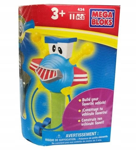 MEGA BLOKS MAGNETIX JR KLOCKI MAGNETYCZNE - POJAZD Rodzaj zestaw