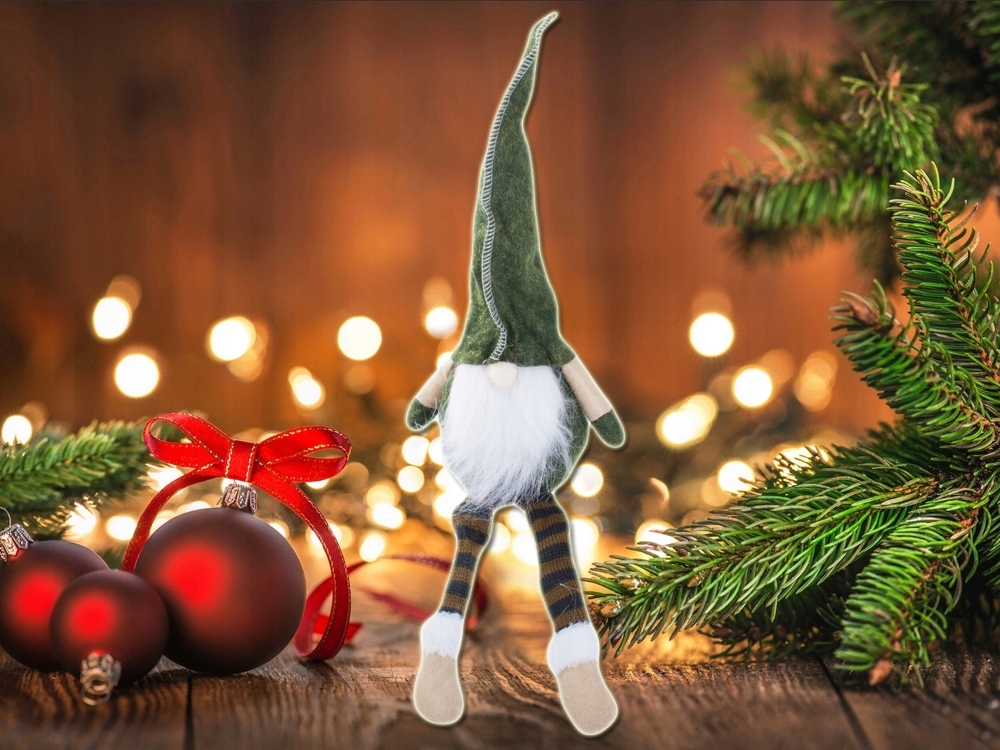 MIKOŁAJ SKRZAT KRASNAL ŚWIĄTECZNY GNOM POD CHOINKĘ Marka Verk Group