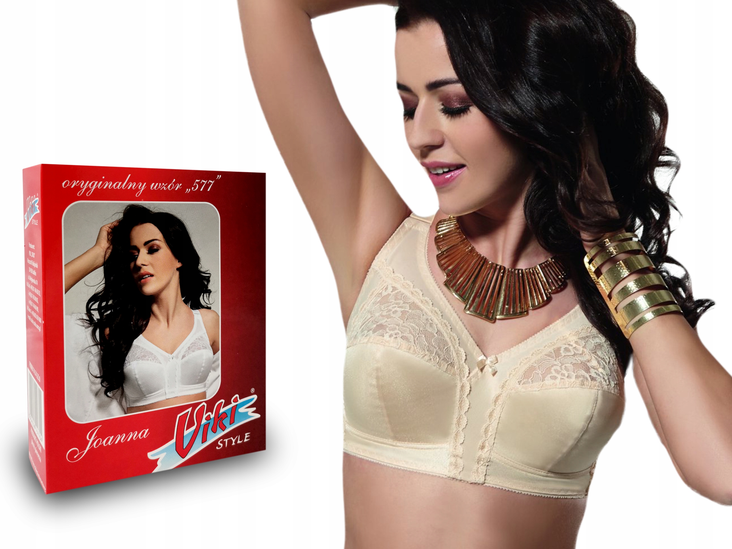 

biustonosz Viki 577 Joanna , kolory , 80G