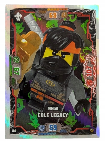 Karta Lego Ninjago Seria 9 Następny Poziom Numer 084