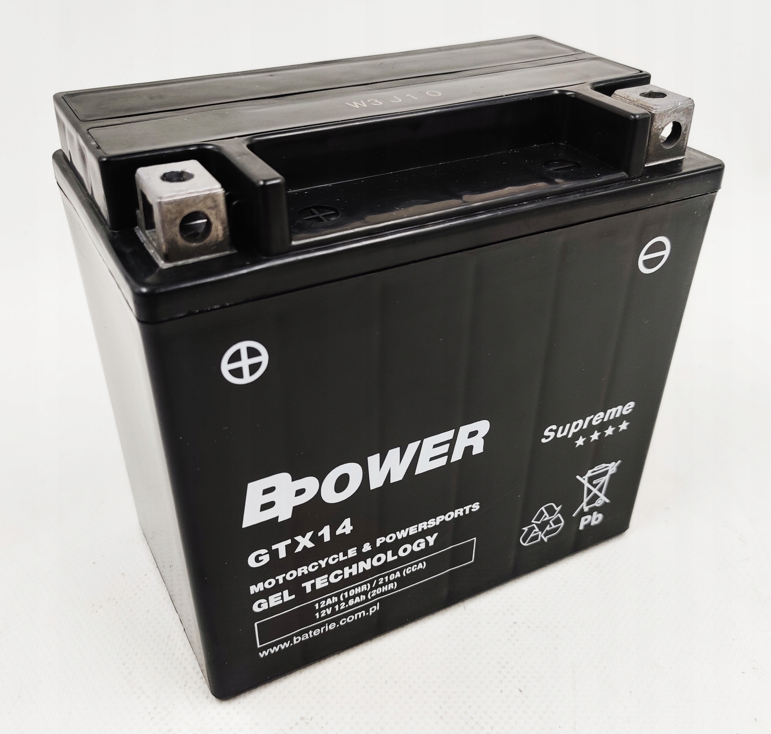 Batéria BPower GTX14 Supreme Gel YTX14-BS 12Ah 210A