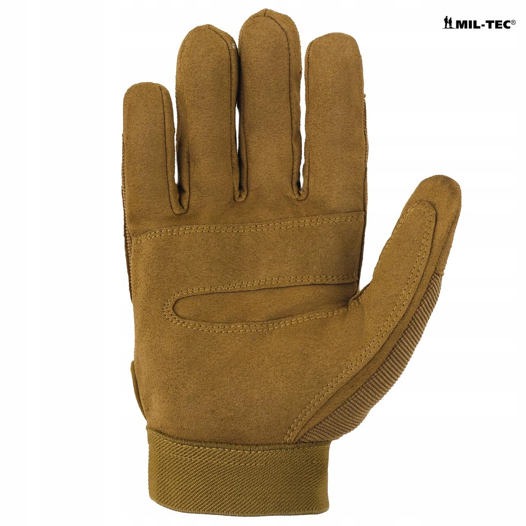 Mil-Tec Rękawice Taktyczne Wojskowe Rękawiczki ARMY GLOVES Coyote Dark M Model Army Gloves