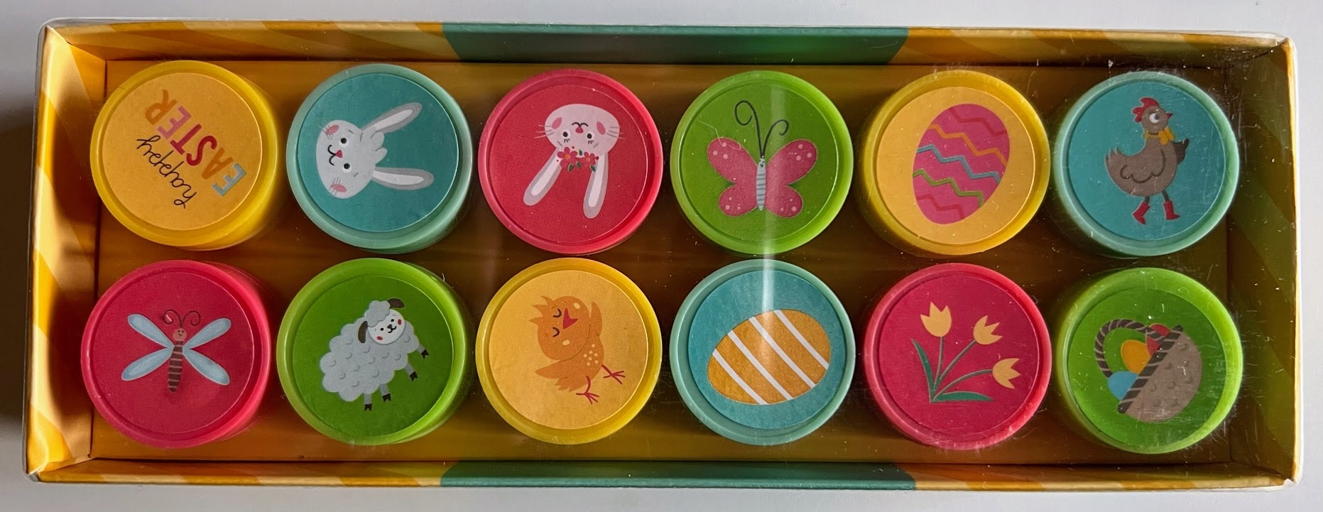 Zestaw stempli 12 SZTUK WIELKANOC DIY PRACE KREATY