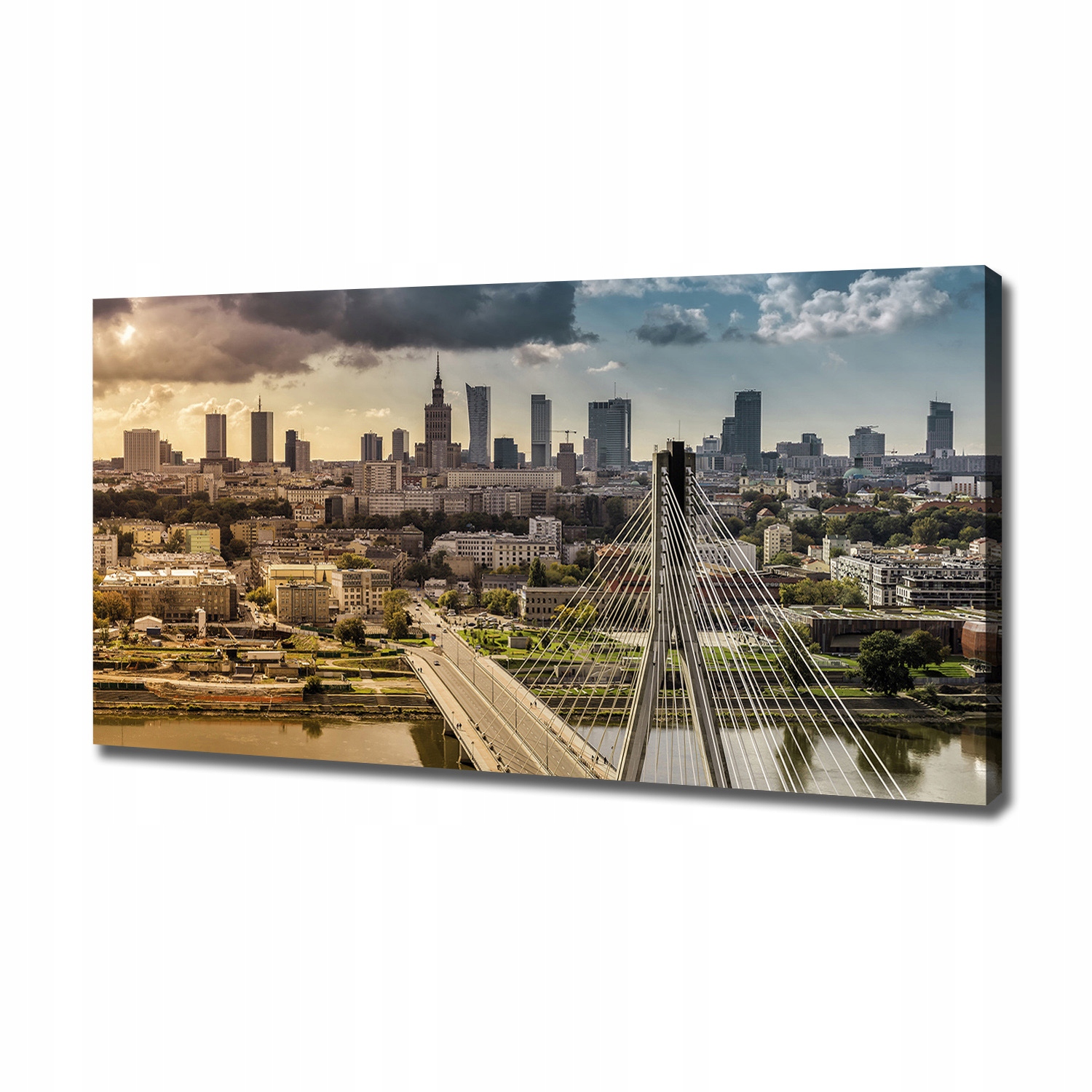 

Foto obraz na płótnie Warszawa Polska 120x60 cm