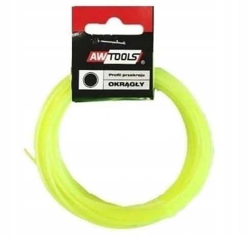 

Awtools Żyłka Tnąca 2,7x10m Okrągła AW70108