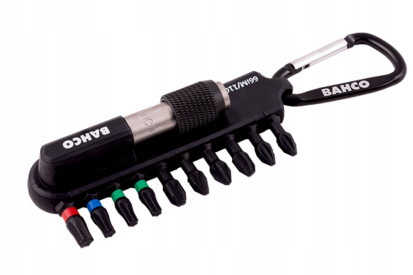Sada rázových bitů Bahco 11 dílů Torx, Ph, Pz držák