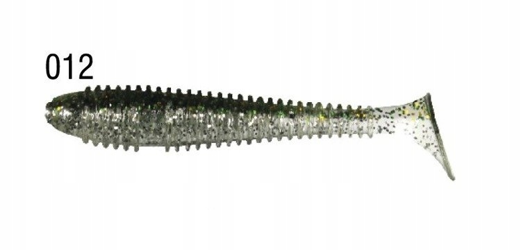 5x Guma, Gumy Na Sandacza Szczupaka Grubber Shad 12cm 012 Konger