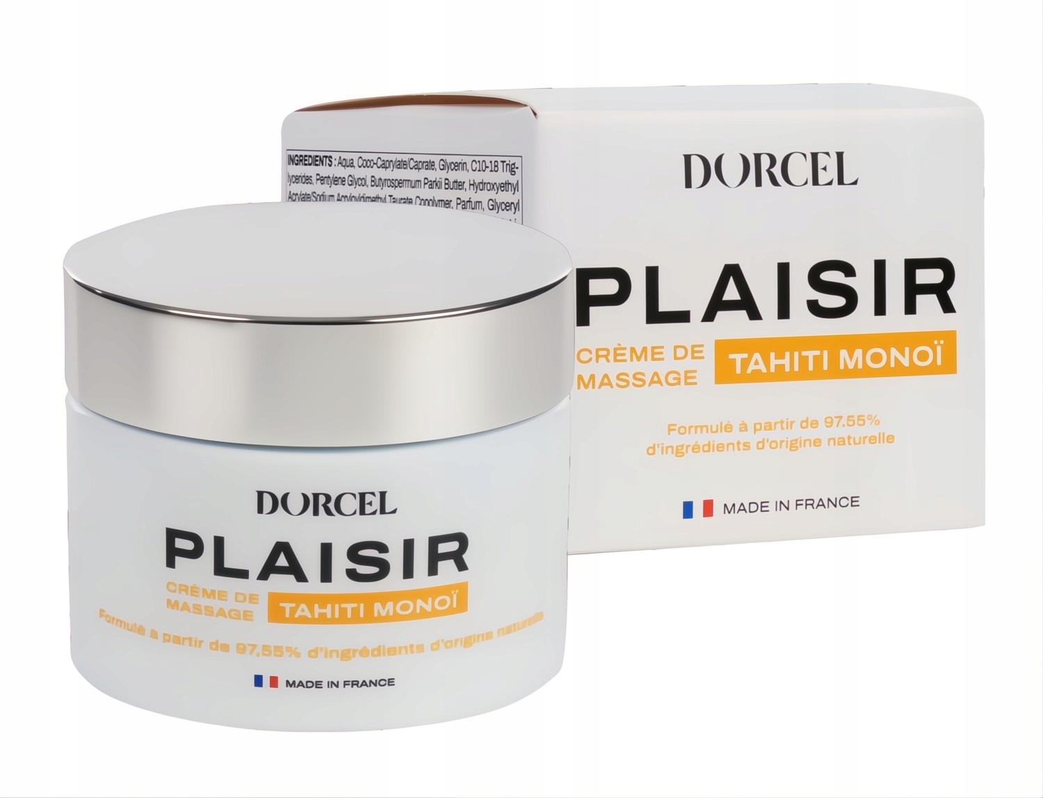 Exotický smyslný masážní krém Tahiti Monoi Hydratační Shea 150 ml