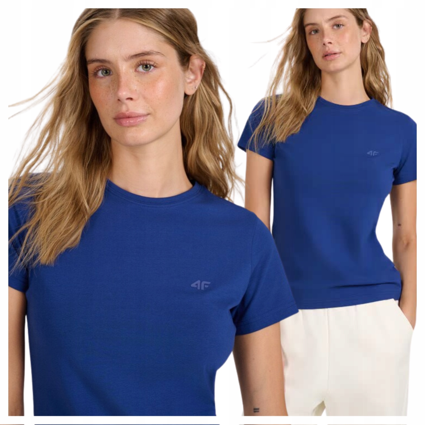 Женская футболка с круглым вырезом 4F