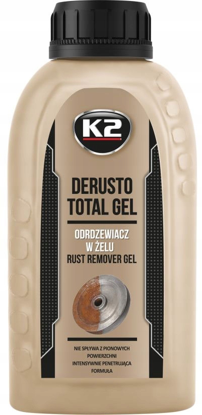 K2 DERUSTO TOTAL GEL Rozsdaoldó gél korrózió eltávolító szer