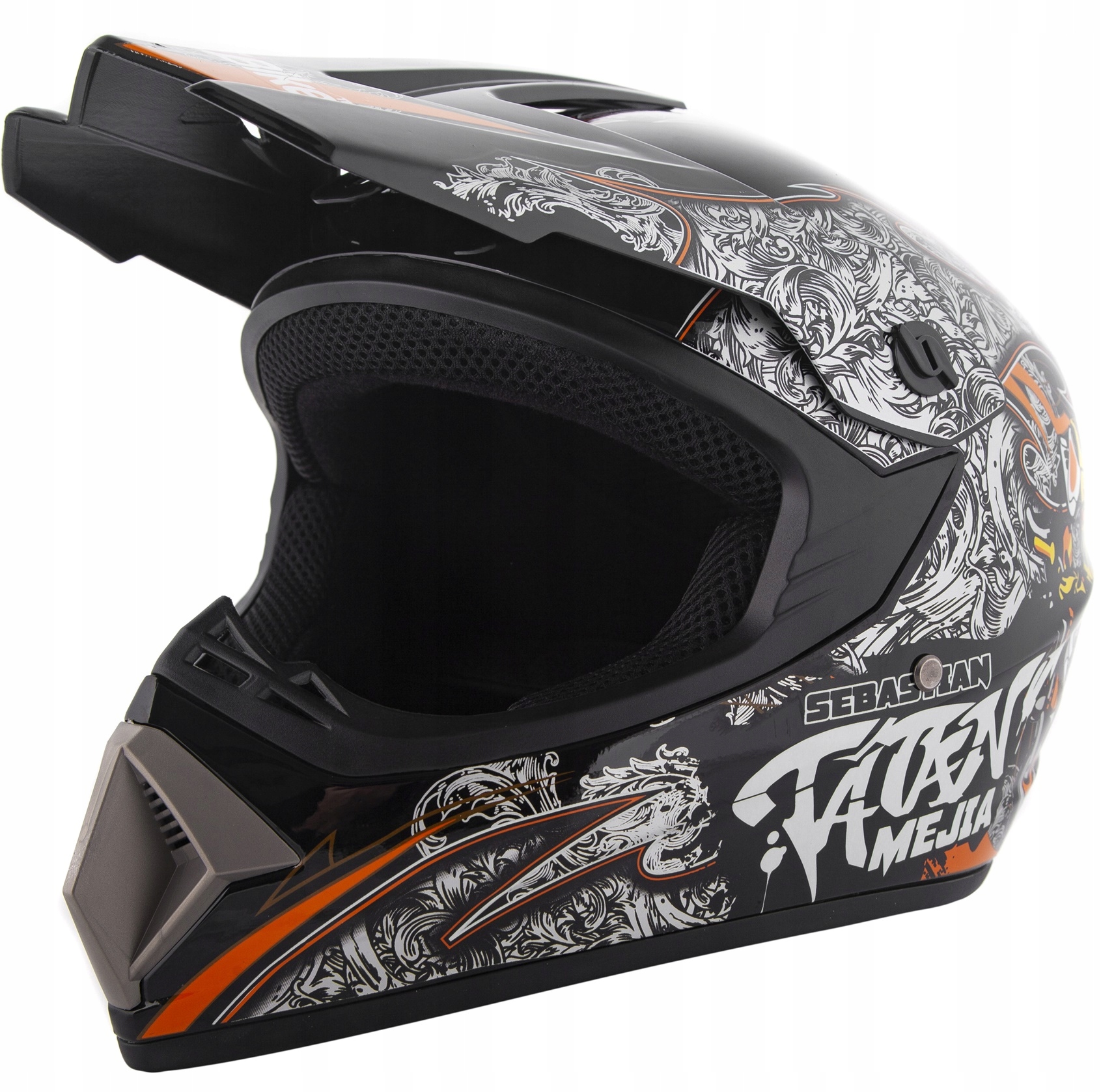 

Kask Crossowy Lekki Na Enduro Quad Atv Cross M