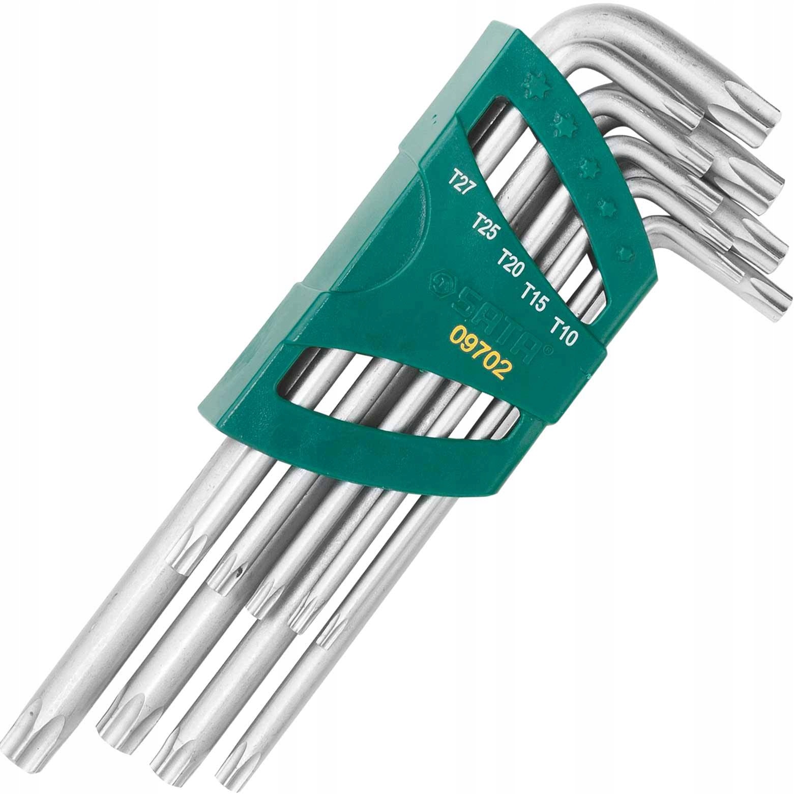 SATA Klucze TORX Security T10 - T50 Zestaw 9 szt.