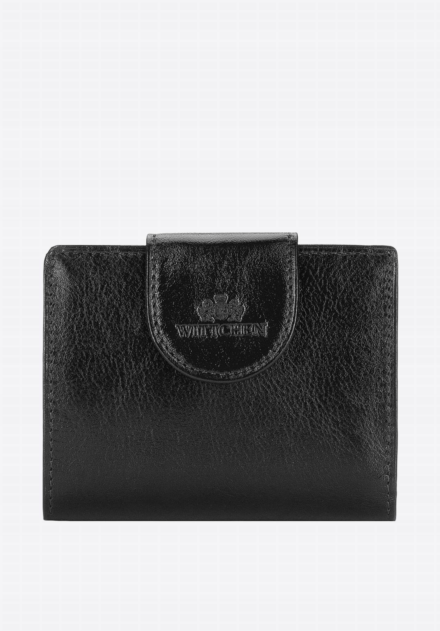 Černá dámská peněženka Wittchen Italy 21-1-362-10 z pravé kůže