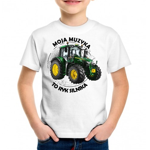 

Koszulka T-shirt Dziecięca Prezent Traktor Wieś