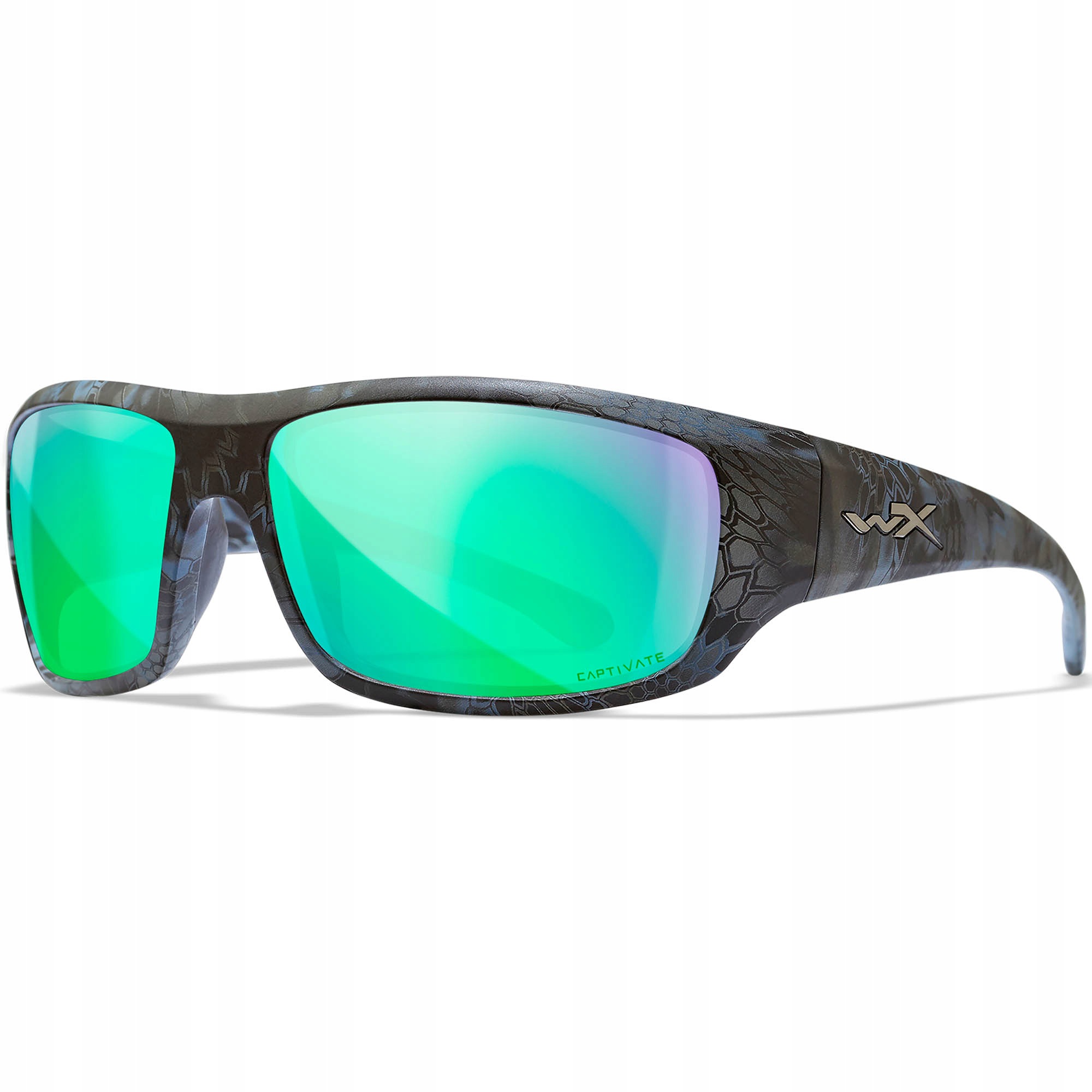 Brýle Wiley X Omega Captivate Green Mirror Kryptek Neptune Frame