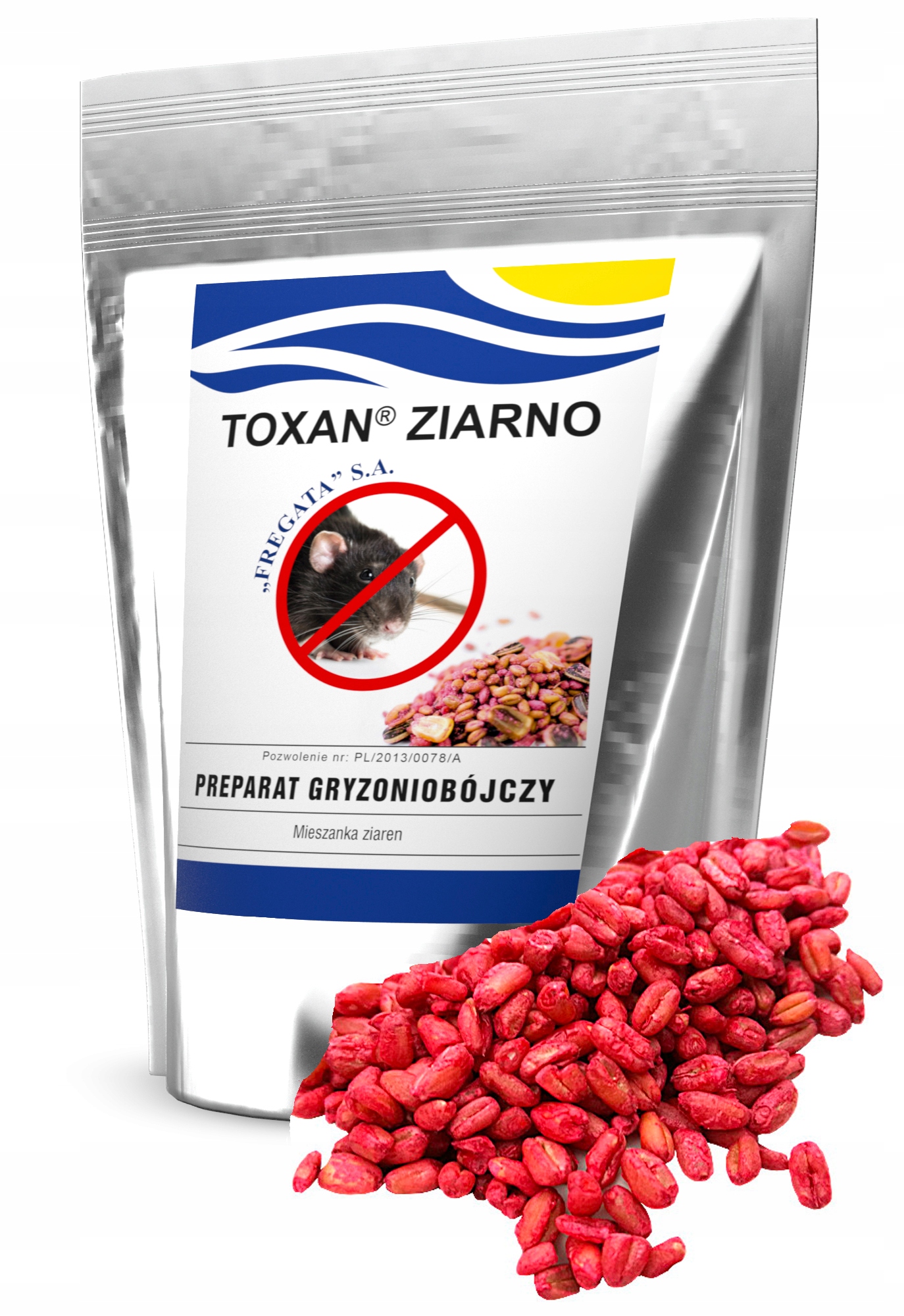 

Toxan Trutka Trucizna Na Myszy Szczury Ziarno 1 Kg