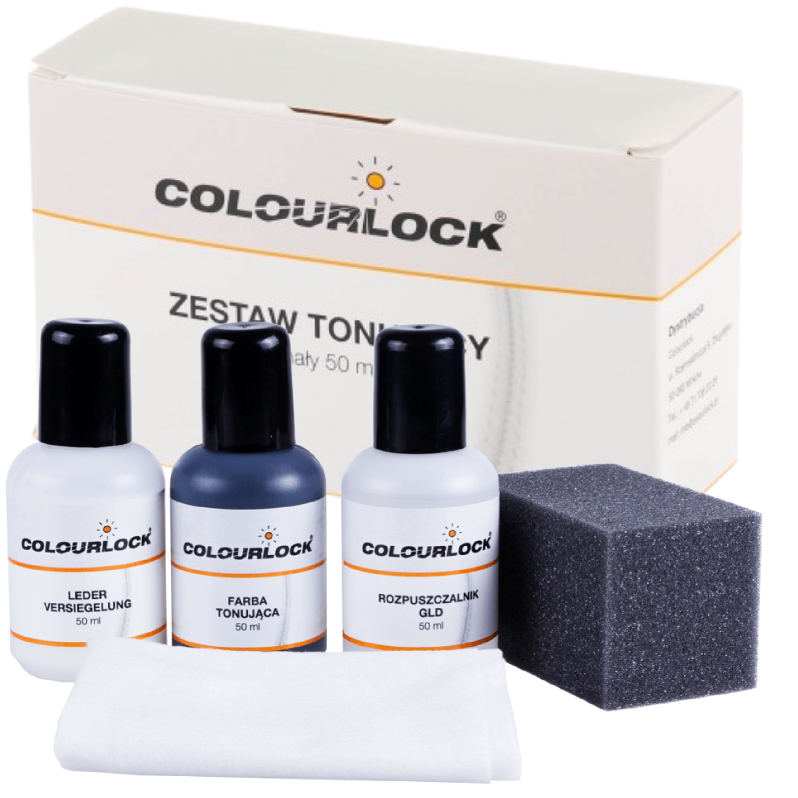 

Colourlock Zestaw do renowacji kierownic skóry