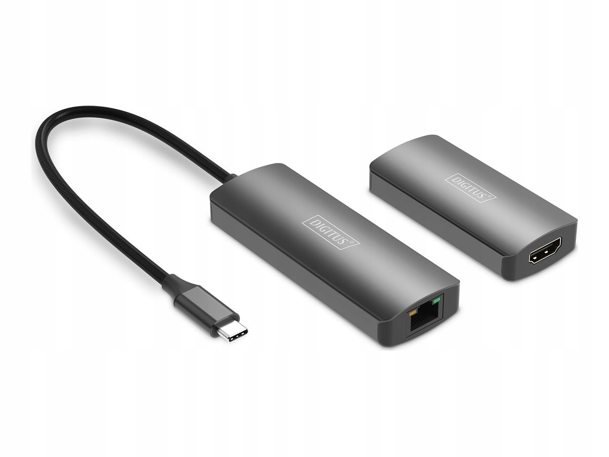 Digitus 4K Video Extender (usb-c Hdmi), 30 m DS-55343 Black